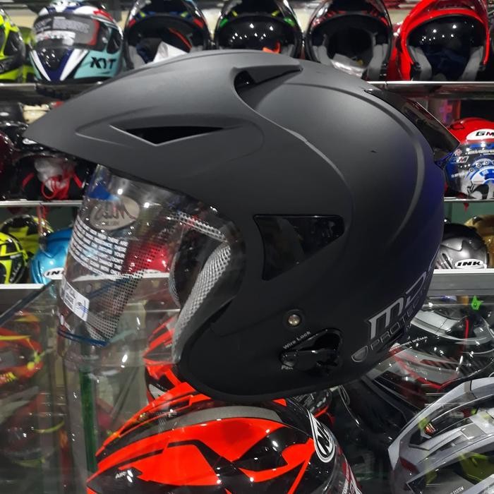 Helm Mds Protector Solid Black Doff