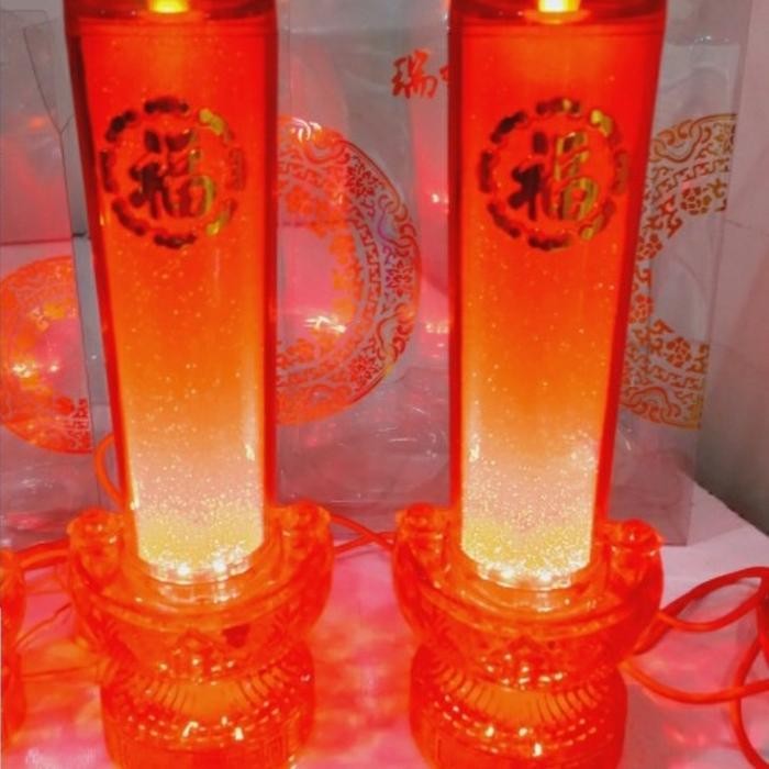 New Lampu Altar / Lampu Sembahyang / Lilin Sembahyang Besar