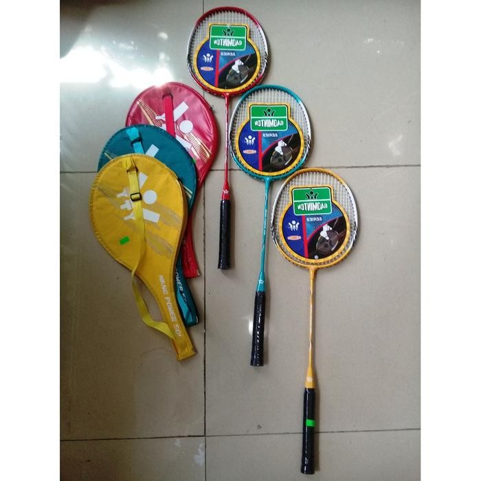 Raket Badminton Nano Power Plus Cover - YTY