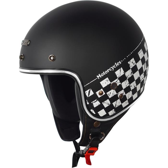 Bisa Termin! Njs Nr80'S Piston -Helm Retro Njs Nr Nr Motif Piston Helm Bogo Njs Bogo Njs Retro Retro