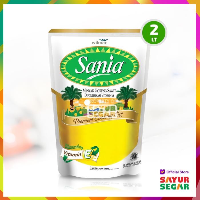 

Stok Baru Minyak Goreng Sania 2Lt (Pouch)