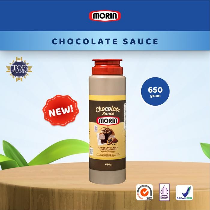 

Stok Baru Morin Chocolate Sauce Tube 650 gr