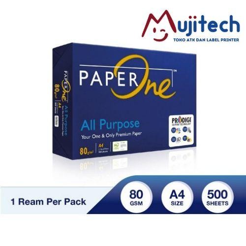 

NEW PRODUK PAPER ONE KERTAS PRINT FOTOCOPY HVS 80 GRAM A4 WARUNG ARA67
