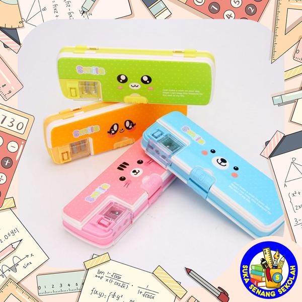 

Kotak Pensil PVC Smile SK0002