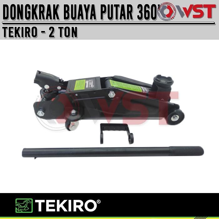 TEKIRO DONGKRAK BUAYA PUTAR 2 TON HIDROLIS / 2TON PUTAR / MOBIL
