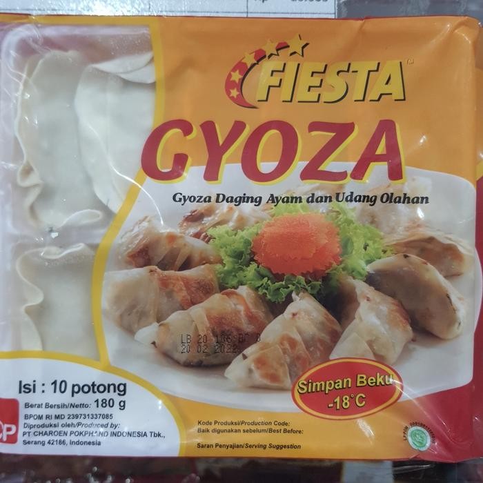 

Pilihan- Fiesta Gyoza 180Gr