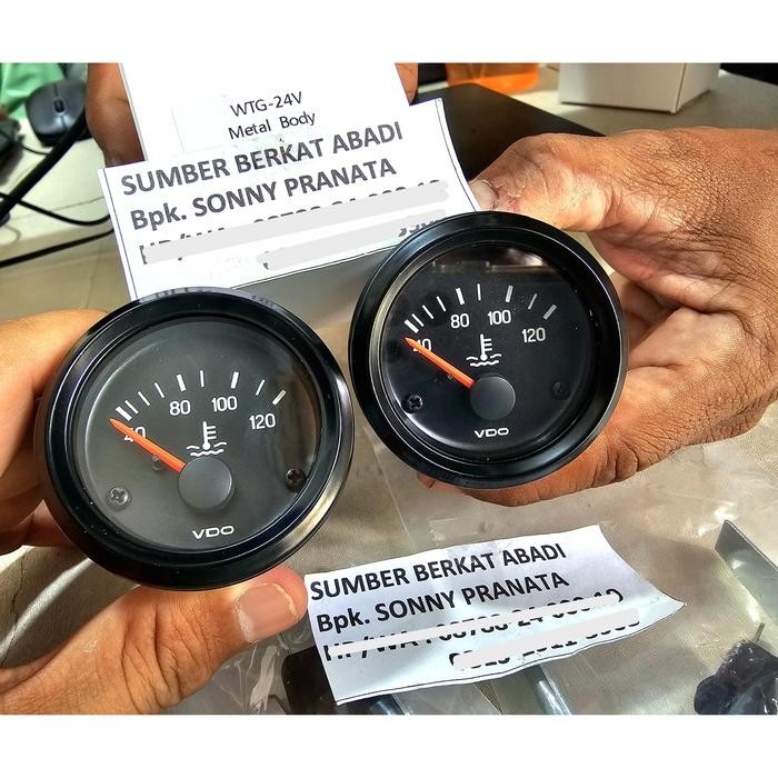 Banyak Dicari Vdo 310-040-002 Meter Suhu Air Panas Vdo 310040002 Water Temperature Gauge Vdo 310 040