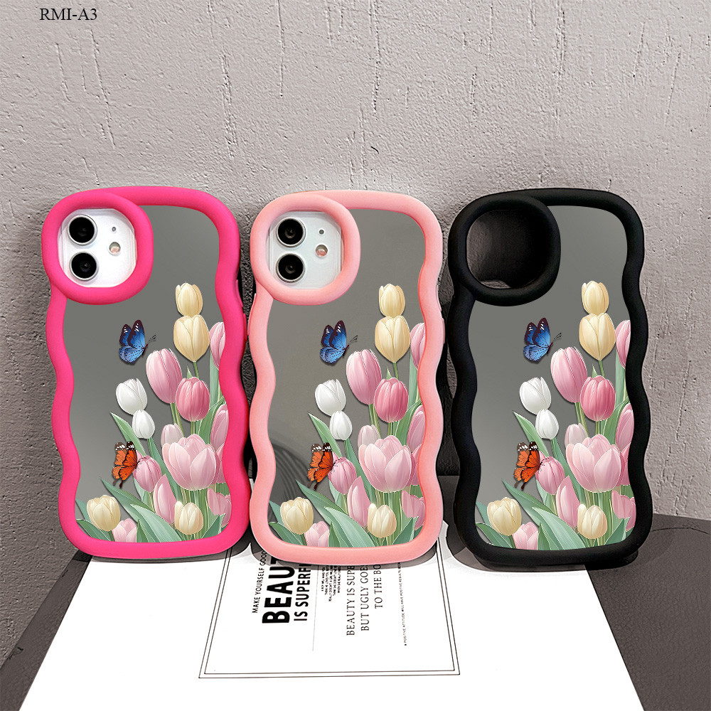 Casing Cermin Berpola Hp Untuk For Xiaomi Redmi 15 15C A5 A3 13 13C 12 12C 10C 10 9 9C 9A 4G 5G Kesi
