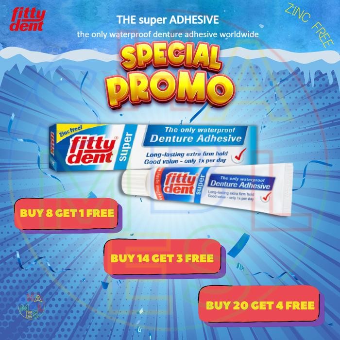 Fittydent big lem gigi palsui