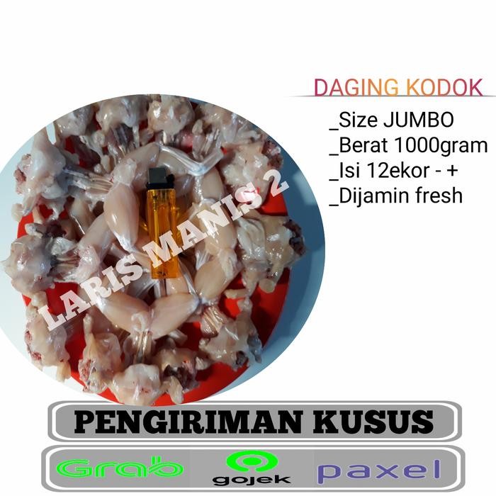 Pilihan- Kodok Sawah/Katak Sawah/Daging Kodok Size Jumbo