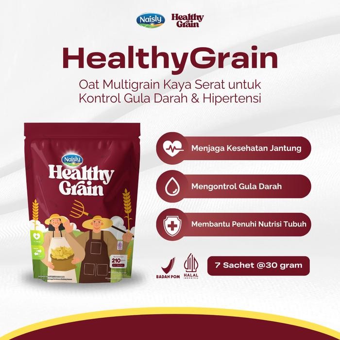 

Pilihan- Healthygrain Oat Multigrain Stabilkan Hipertensi Paket 1 Pouch