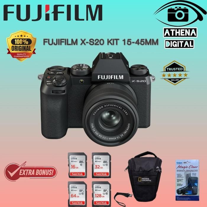 FUJIFILM X-S20 KIT 15-45MM / FUJIFILM XS20 KIT 15-45MM / FUJIFILM XS20 Shopeseler