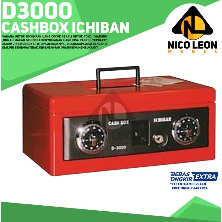 Terlaris Cashbox Ichiban D3000
