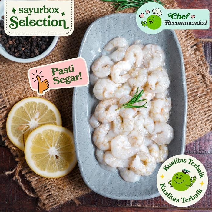 

Pilihan- Sayurbox Udang Kupas 250 Gram