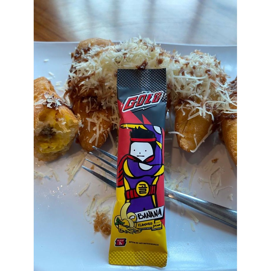 Mr Golo Ginseng Original Banana Langsung Teguk