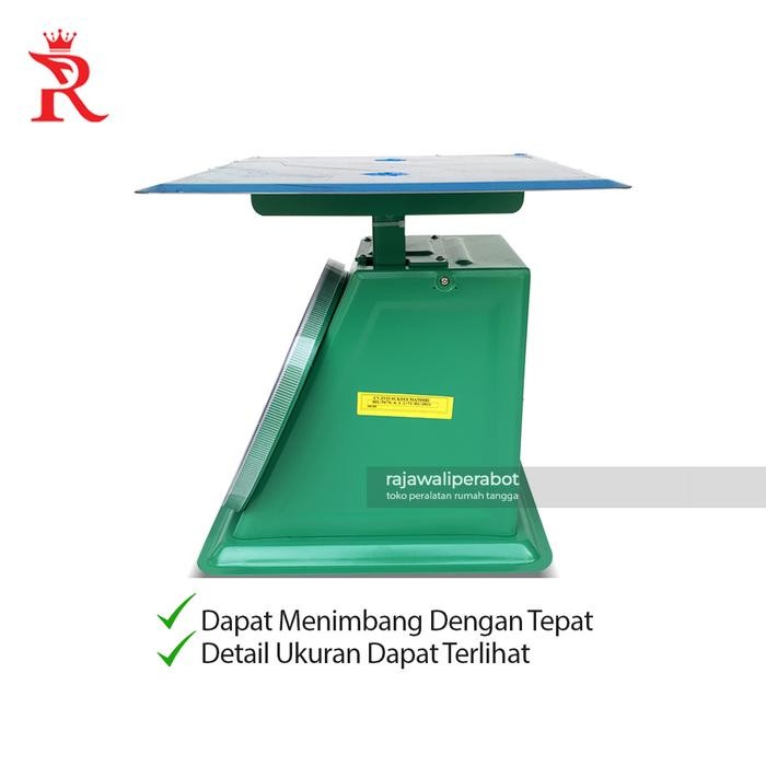 Timbangan Duduk Datar 100 kg Timbangan Jarum Five Goats masih ready