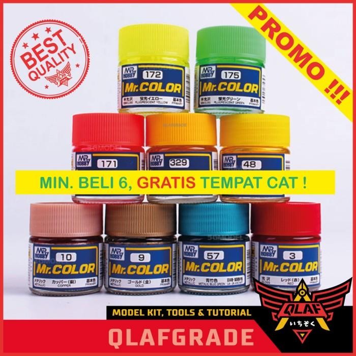 

MR COLOR MR HOBBY C SERIES PROMO cat lacquer gundam model kit airbrush