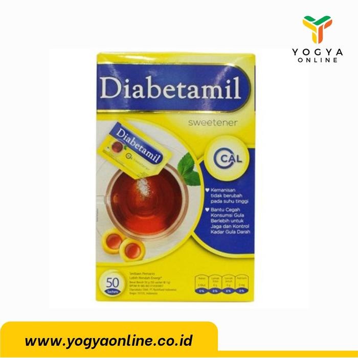 

TERLARIS Tropicana Slim Diabetamil Sweetener 50X1G READY STOCK