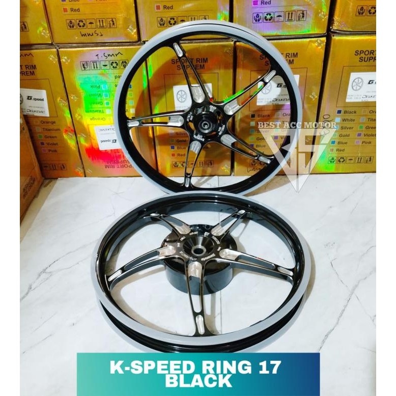 Velg Delkevic Ring 17 Bintang Laut Beat Scoopy Genio Vario 110 Mio Sporty Ring 17