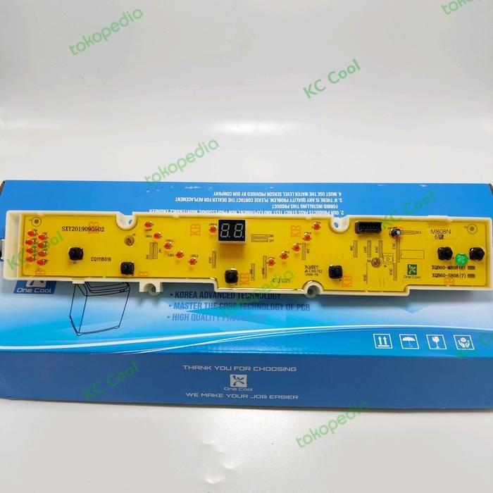 MODUL PCB MESIN CUCI SANYO ASW85SB ASW86SB AQW85SB AQW86SB PANEL
