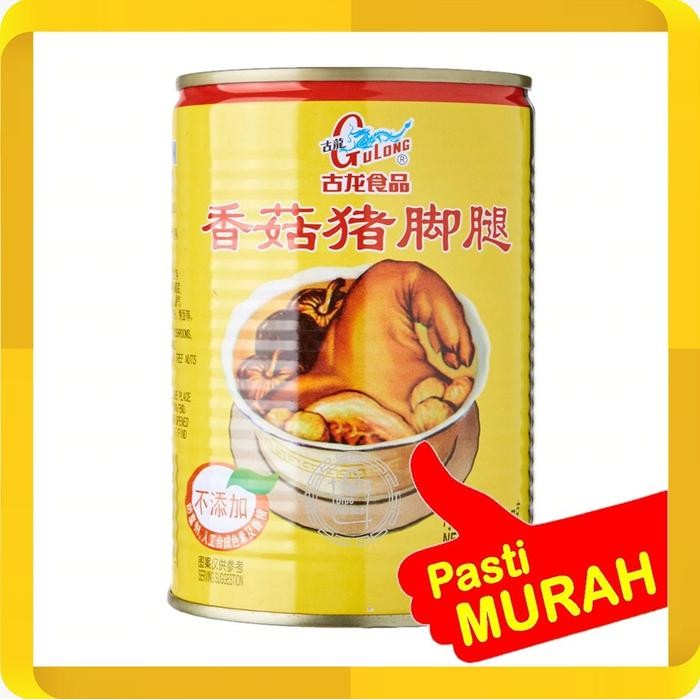 

Pilihan- Kaki Babi Kalengan Gulong Pork Leg With Mushroom 397G Untuk Sangjit