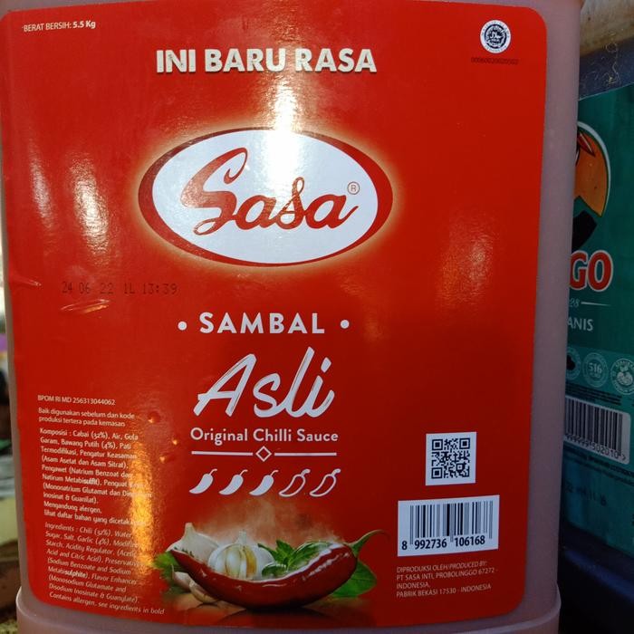 

NEW PRODUK SAUS SASA SAMBAL 5 5 SAUCE PITALOKAOUTLET23