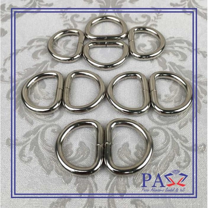 

New Ring D 20mm murah/ Ring tas/ Aksesoris tas IMPORT