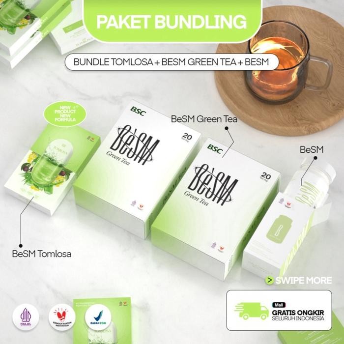 

BeSM BESM TEH 2pc - TOMLOSA 10 - BESM 15 - PROMO