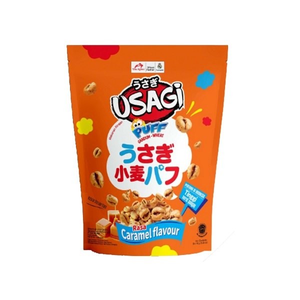 USAGI PUFF SHAREPACK CARAMEL 10X8 GR