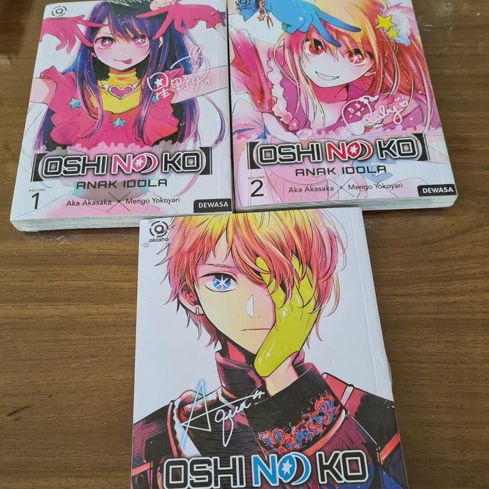 Komik Oshi No Ko, Anak Idola set vol 1-3 segel ori