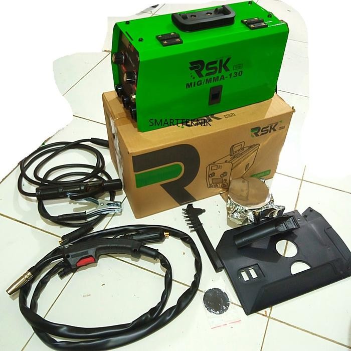 Ready LAS MIG MMA MESIN LAS mig 130 A tanpa gas Welding MIG gasless