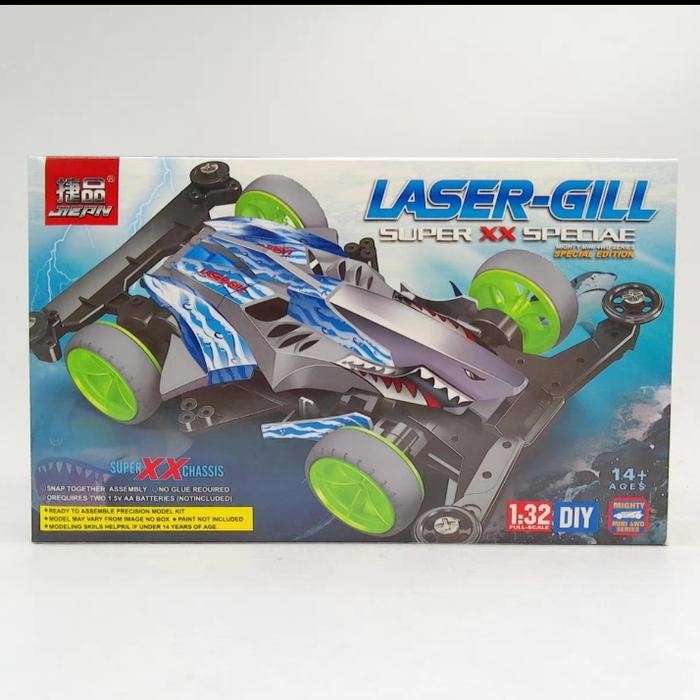 Pilihan- Tamiya Replika Mini 4Wd Merk Jiepin Laser Gill