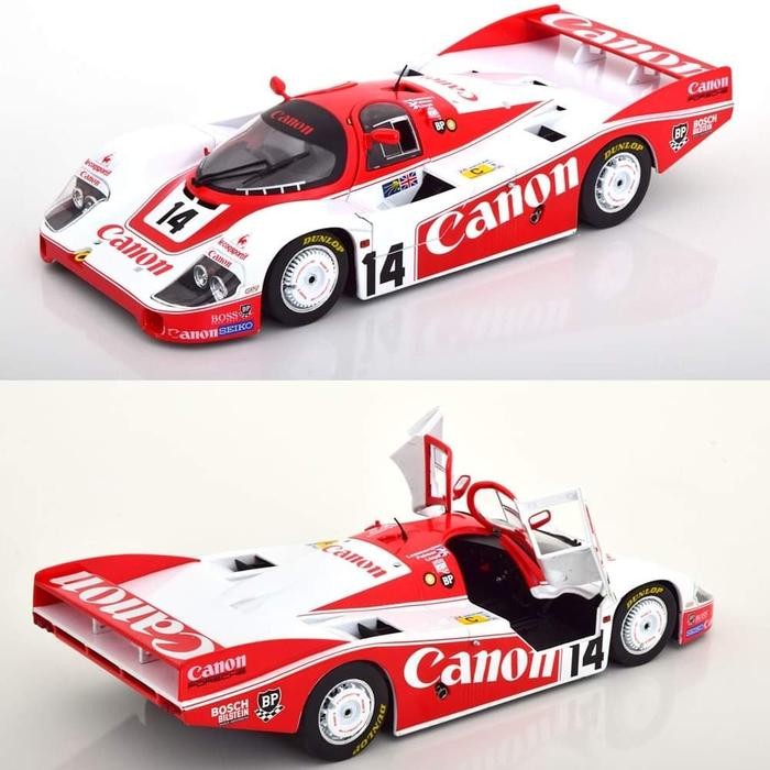 Pilihan- Diecast 1/18 Solido Porsche 956Lh No.14, 24H Le Mans 1983 Canon Lammer