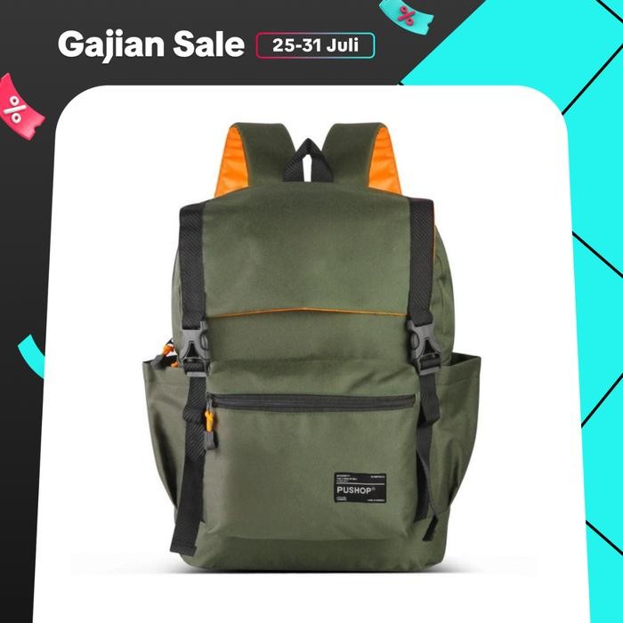 Pilihan- Pushop Authentic - Tas Ransel Pria Pushop Brody