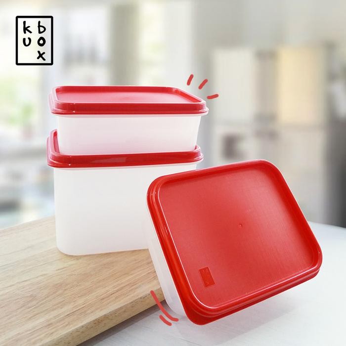 KUBOX Lunch Box Tempat Kotak Makan Plastik Bekal - Regular Container