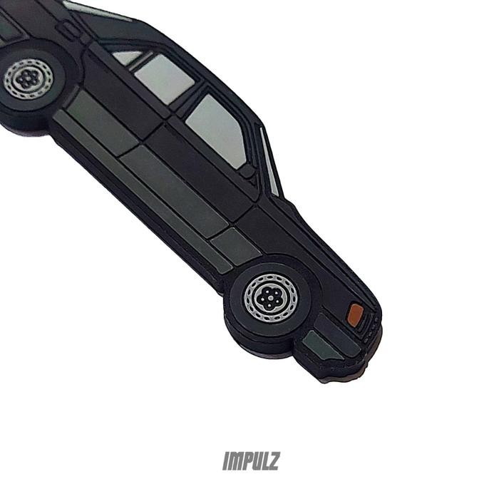 Impulz Keychain / Gantungan Kunci Mercedes W124 (Black)