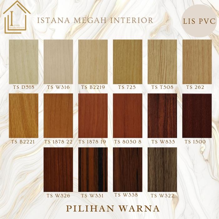 Lis Plint Skirting PVC Tembok