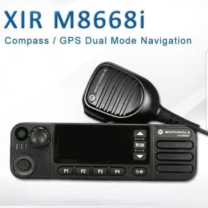 Ready Motorola XiR M8668i UHF 350 GARANSI RESMI MOTOROLA XIR M8668i M 8668i