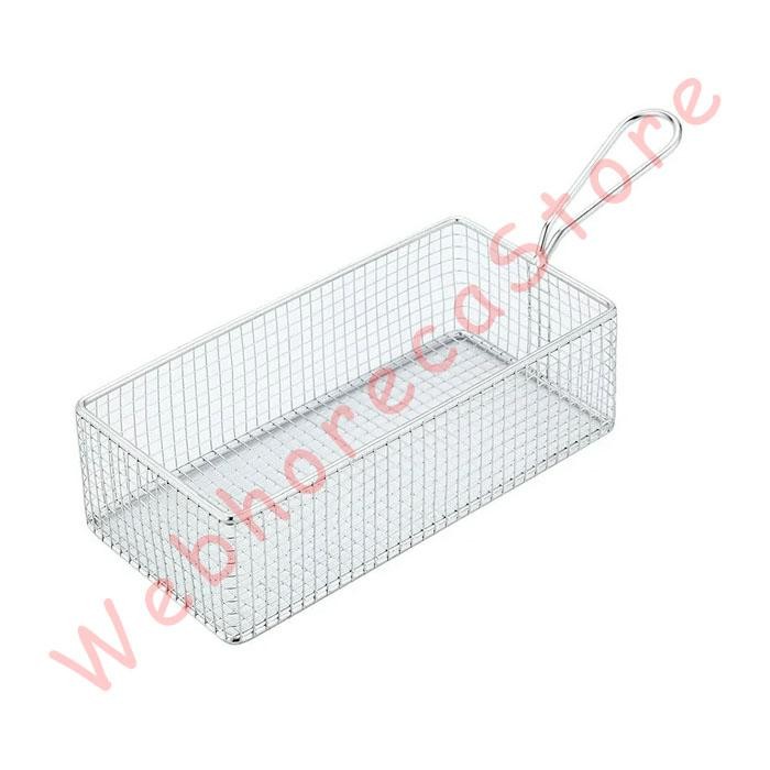 Mini Serving Fryer Basket/ Keranjang French Fries Cemilan Stainless