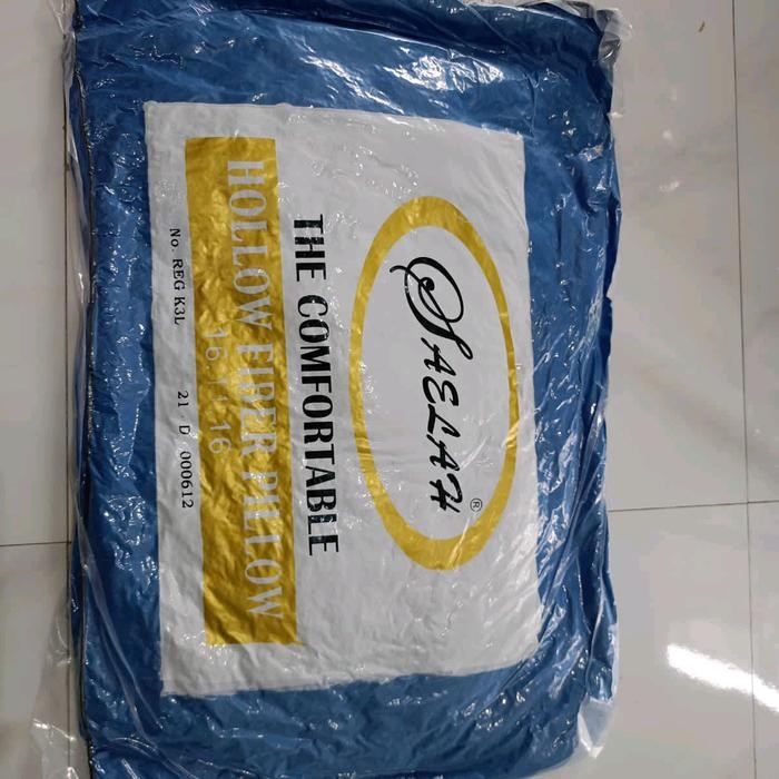 Bantal Guling Hotel Silicon Merk Saelah Warna Premium