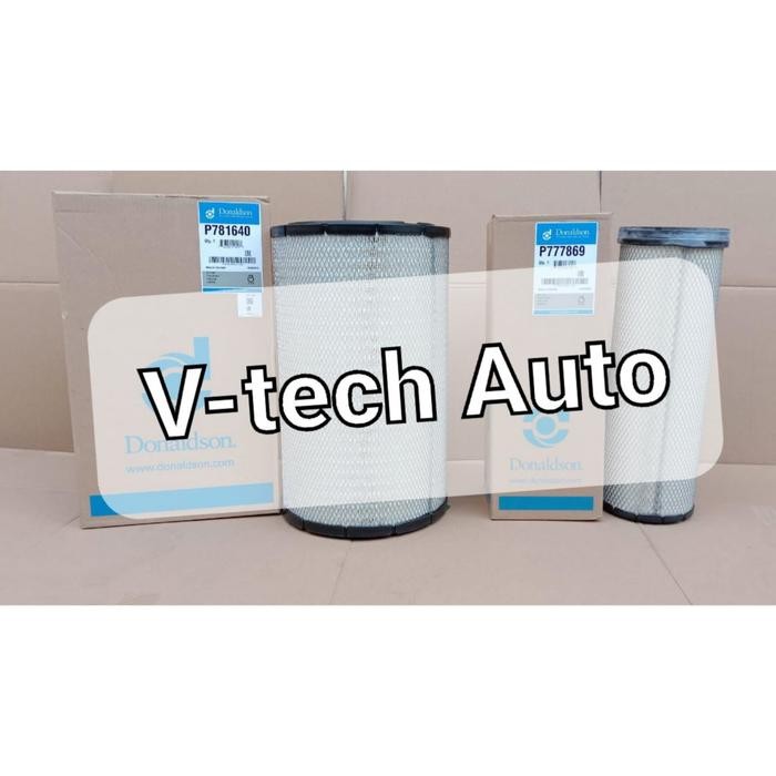 Filter Udara Komatsu 600-185-6110 600-185-6120 P781640 + P777869 SET