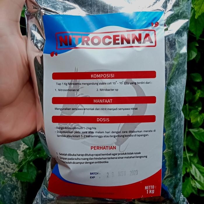 NITROBACTER NITROSOMONAS PROBIOTIK KOLAM KOI DAN BIOFLOK 1 KG