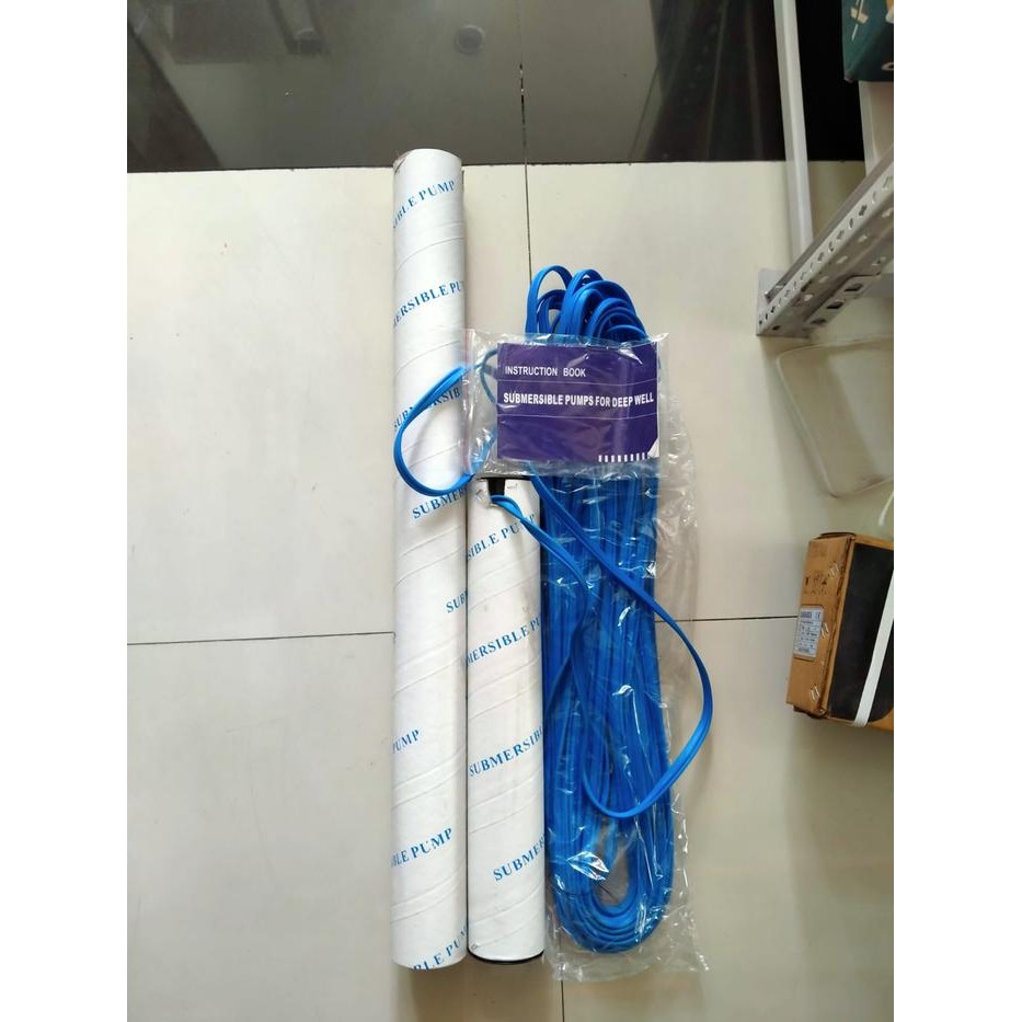 ] DABAQUA 75QJD 224 1hp kabel panjang pompa air submersible satelit
