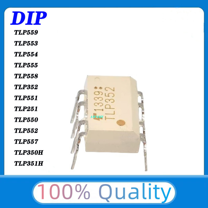 Rahmattshopp 10Pcs/Lot TLP251 TLP350H TLP351H TLP352 TLP550 TLP551 TLP552 TLP553 TLP554 TLP555 TLP55