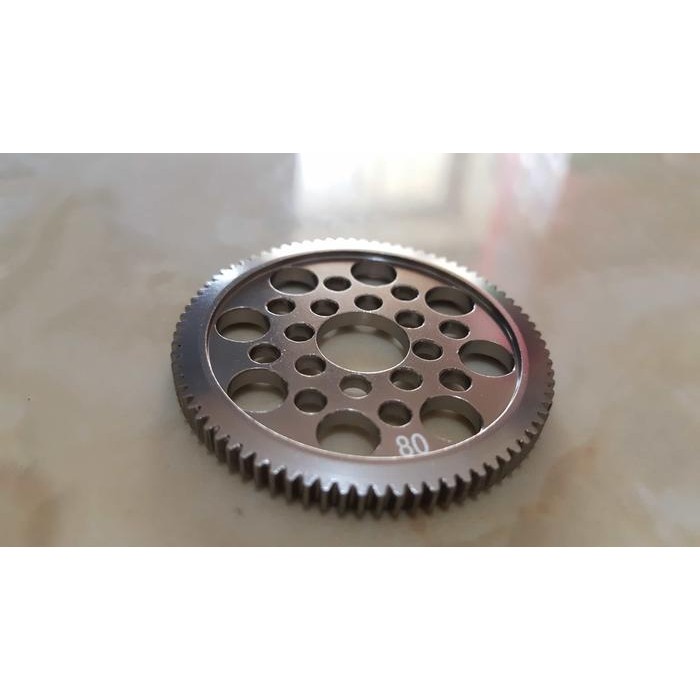 sakura alloy 7075 metal 48p spur gear 80 tooth 80T for 1/10 drift race