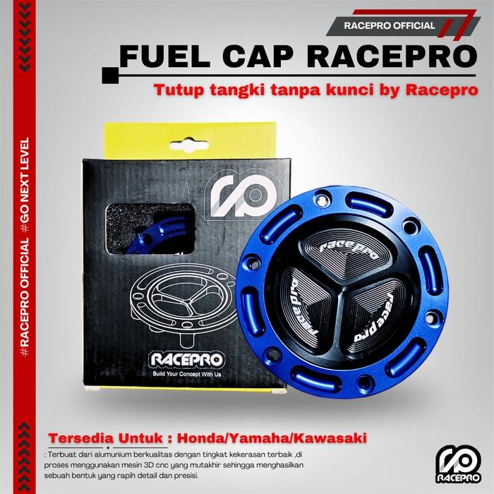 Fuelcap Racepro V2 Fuel Cap Race Pro Quick Released R15V3 R15V2 R15V4 Ninja Fi Old Ninja New Zx25R