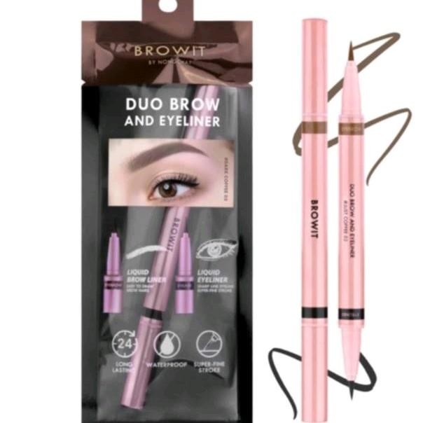 browit duo brow and eyeliner browit by nongchat spidol alis