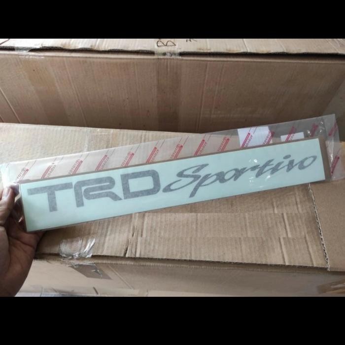 Ready stiker trd sportivo rush new original