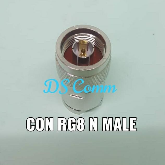 qez7- Connector Rg 8 N Male Amphenol/ Cnt 400 Konektor Rg8 Nmale Conector