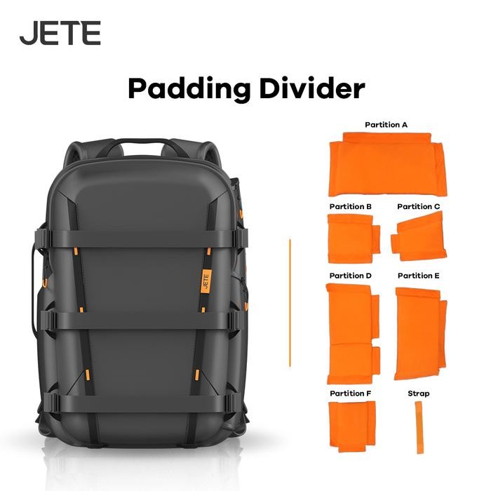 Jete Cb11 Tas Ransel Kamera Drone Mavic Fpv Backpack Waterproof With Rain Cover - Tas Gendong Camera
